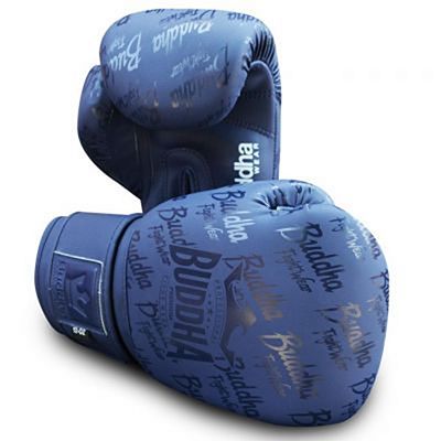 Buddha Guantes De Boxeo Muay Thai Kick Boxing Top Premium Tengerkèk