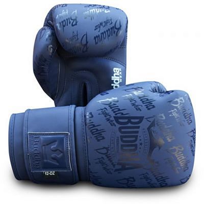 Buddha Guantes De Boxeo Muay Thai Kick Boxing Top Premium Tengerkèk