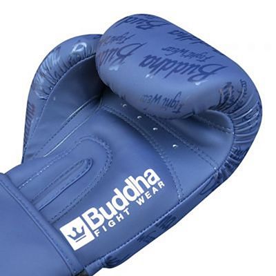 Buddha Guantes De Boxeo Muay Thai Kick Boxing Top Premium Azul Marino