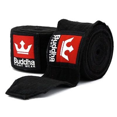 Buddha Kids Handwraps 250cm Schwarz-Schwarz