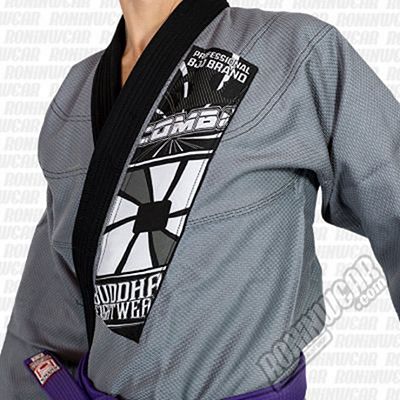 Buddha Kimono BJJ Extra Kombó 2 Kabát Fekete-Ezüst