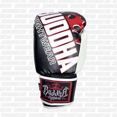 Buddha Millenium Boxing Gloves Black-White