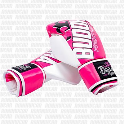 Buddha Millenium Boxing Gloves Rosa-Vit