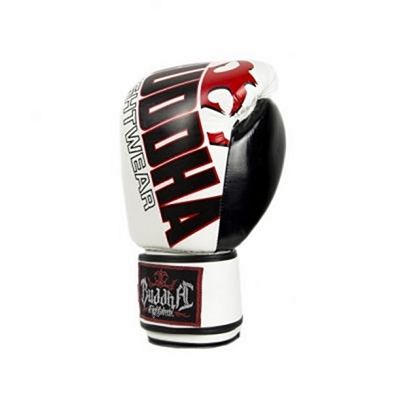 Buddha Guantes Boxeo Millenium Blanco-Negro