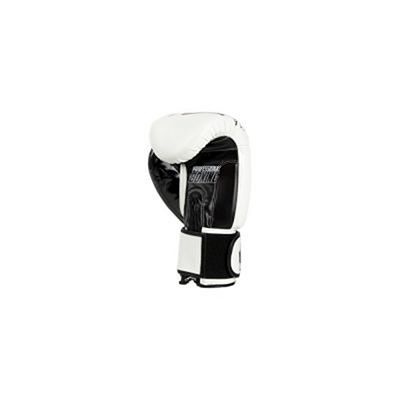 Buddha Guantes Boxeo Millenium Blanco-Negro