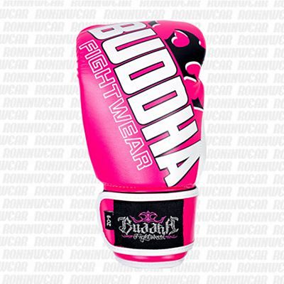 Buddha Millenium Kids Boxing Gloves Rosa-Branco