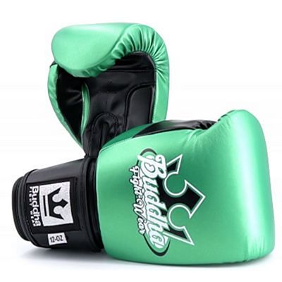 Buddha Millenium Metallic Boxing Gloves Verde