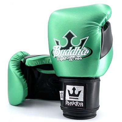 Buddha Millenium Metallic Boxing Gloves Vert