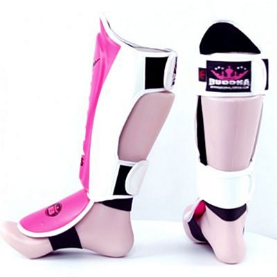 Buddha Millenium Shinguards Rosa-Branco