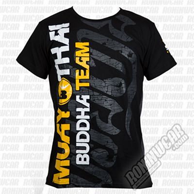 Buddha Muay Thai Combo Tee Svart-Grå