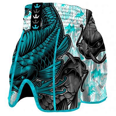 Buddha Thai Retro Koy Shorts Weiß