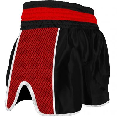 Buddha Muay Thai Kick Boxing Buddha Retro Premium Black-Red