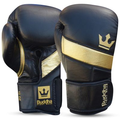 Buddha Muay Thai Kick Boxing Goves Epic Black