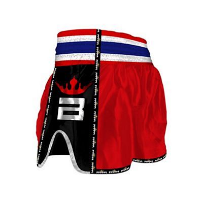 Buddha Muay Thai Shorts Retro Rouge