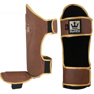 Buddha Old School Shinguards Brun