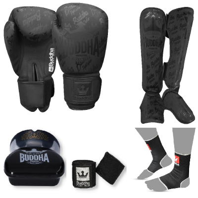 Guantes de boxeo tailandeses BUDDHA FIGHT WEAR Legend