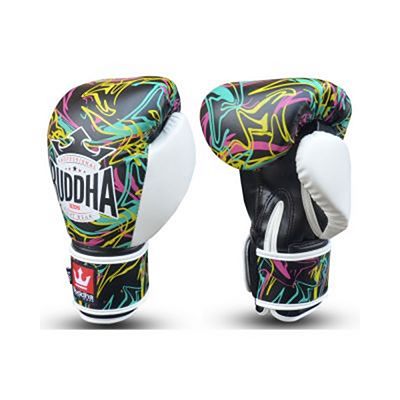 Buddha Pikachu Kids Boxing Gloves Svart