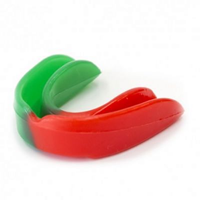 Buddha Portugal Single Mouthguard Green-Red