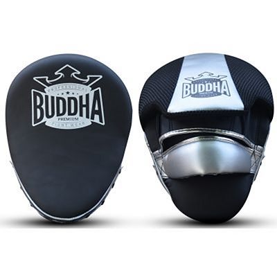 Buddha Premium Curved Focus Mitts Fekete