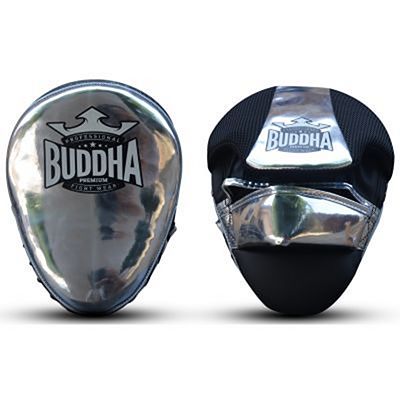 Buddha Premium Curved Focus Mitts Argent