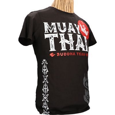 Buddha Premium Muay Thai Fighter T-shirt Nero