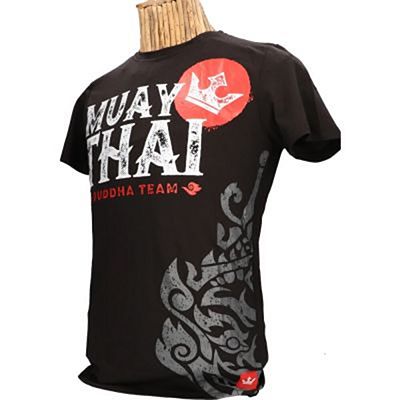 Buddha Premium Muay Thai Fighter T-shirt Preto