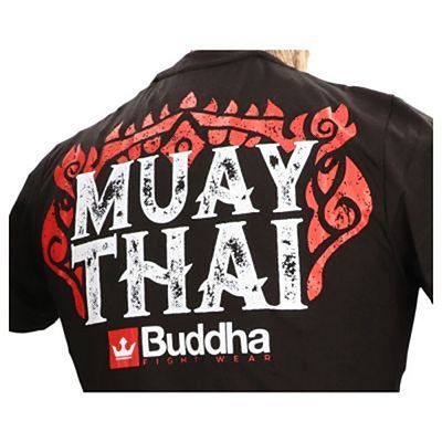 Buddha Premium Muay Thai Fighter T-shirt Svart