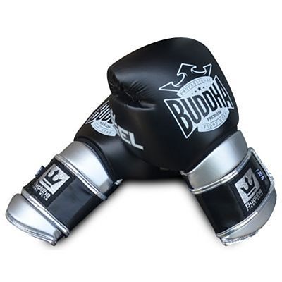 Buddha Pro Gel Boxing Gloves Black
