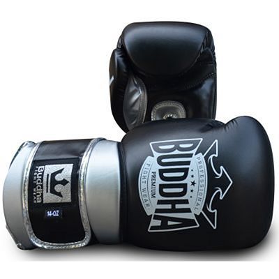 Buddha Pro Gel Boxing Gloves Black