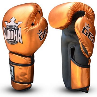 Buddha Guantes Boxeo Pro Gel Bronze