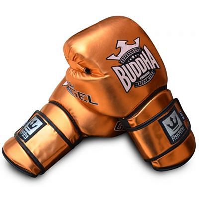 Buddha Guantes Boxeo Pro Gel Bronze