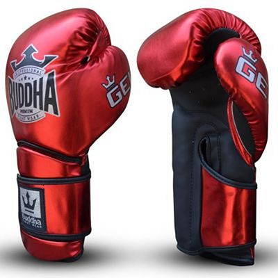 Buddha Pro Gel Boxing Gloves Vermelho