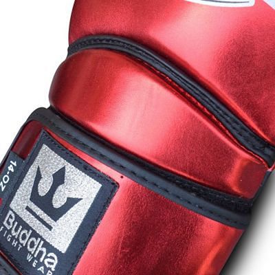 Buddha Guantes Boxeo Pro Gel Rojo