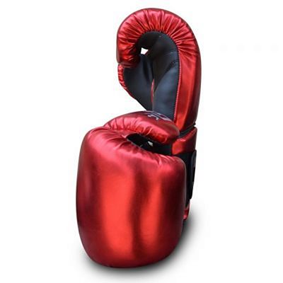 Buddha Guantes Boxeo Pro Gel Rojo