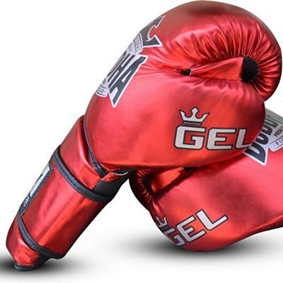 Buddha Guantes Boxeo Pro Gel Rojo