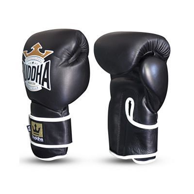 Buddha Professional 2.0 Leather Boxing Gloves Fekete