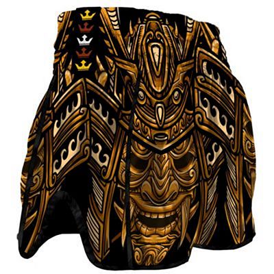 Buddha Retro Inca Muay Thai Shorts Barna