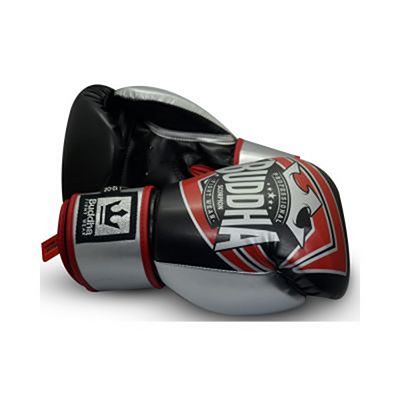 Buddha Scorpion Boxing Gloves Noir-Rouge