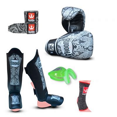 Buddha Snake Pack Iniciacion Kickboxing Plata