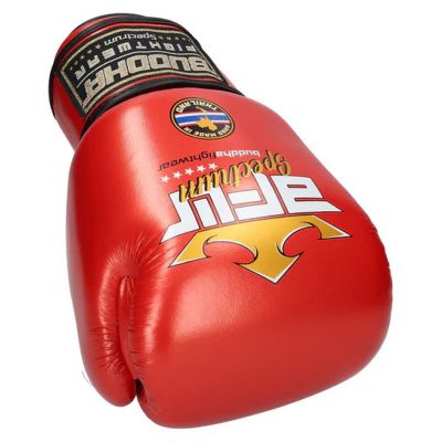 Buddha Spectrum Metallic Gloves Thailand Rojo