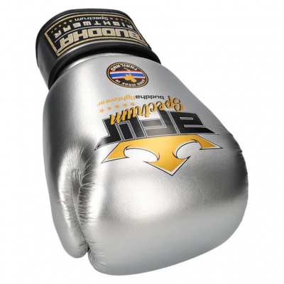 Buddha Spectrum Metallic Gloves Thailand Ezüst