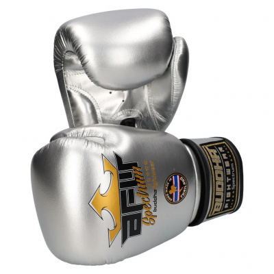 Buddha Spectrum Metallic Gloves Thailand Ezüst