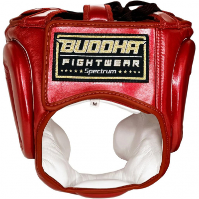 Buddha Spectrum Metallic Helmet Thailand Piros
