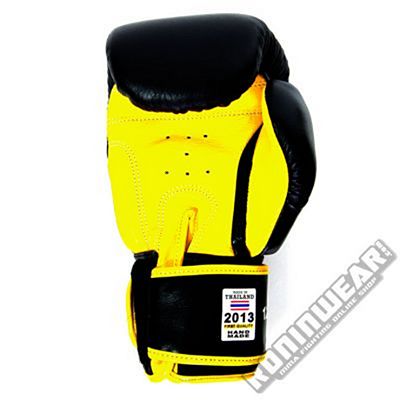 Buddha Thailand Boxing Gloves Negro