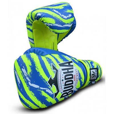 Buddha Stich Kids Boxing Gloves Blå-Gul