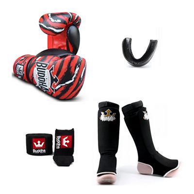 Buddha Stitch Kids Fight Starter Pack Noir-Rouge