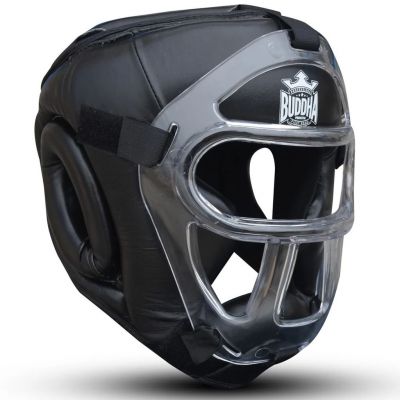 Buddha Supreme Leather Mesh Helmet 2.0 Noir