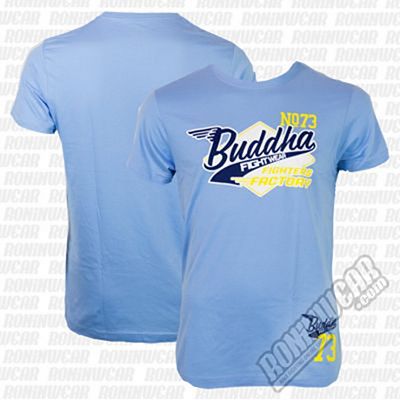 Buddha T-shirt Fly Bleu Ciel