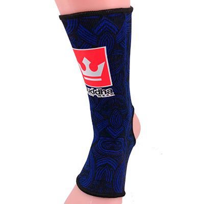 Buddha Tattoo Ankle Supports Blau