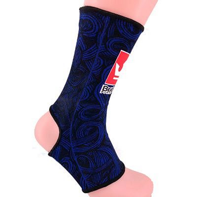 Buddha Tattoo Ankle Supports Blau